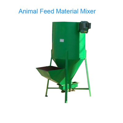 Verde doble del mezclador 4kw 1500kg/H 2000kg/H del pienso de la vaca de la paleta