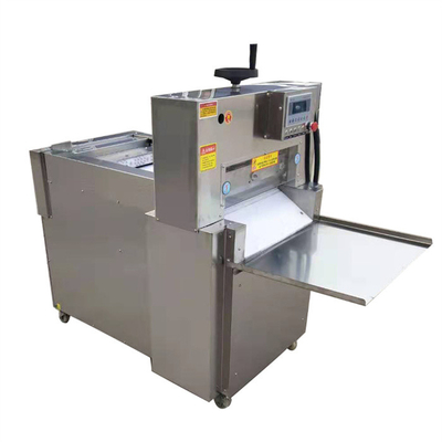 cortadora completamente automática del pollo de la cortadora congelada de la carne de 550kg/H 20m m densamente