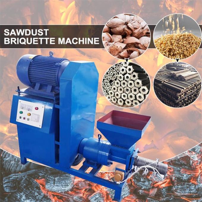 Serrín Straw Husk Charcoal Briquette Machine de Chip Brick Briquettes Press Machine de madera para Straw Briquettes