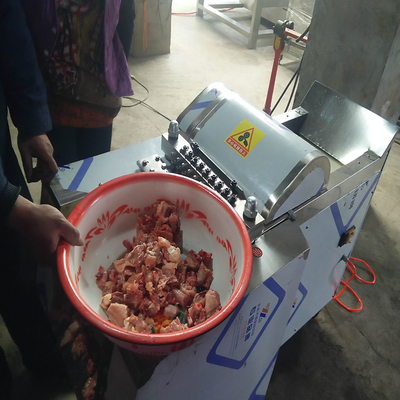 Carne congelada cruda Cuber Dicer del pollo industrial automático de China que corta la máquina de la maquinaria