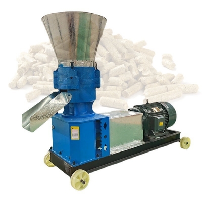 la madera del dado del plano 7.5kw granula la máquina para la prensa que hace el proceso de la granulación de extrudado