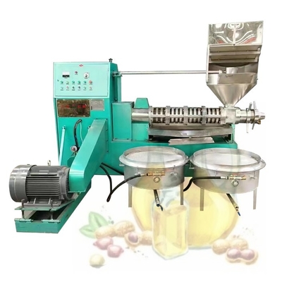 máquina automática de la prensa de aceite 380V, máquina de la fabricación del aceite de cocina del Sus