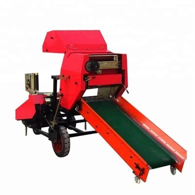motor diesel de la prensa del pienso de Hay Wrapping Machine 1.1kw de la hierba de 60pcs/H