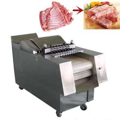 La carne comercial automática del cubo de las aves de corral de la cortadora del filete del pollo cubica cortar