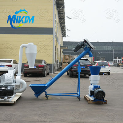 Equipo de línea de producción de pellets de combustible de biomasa totalmente automático de alta eficiencia