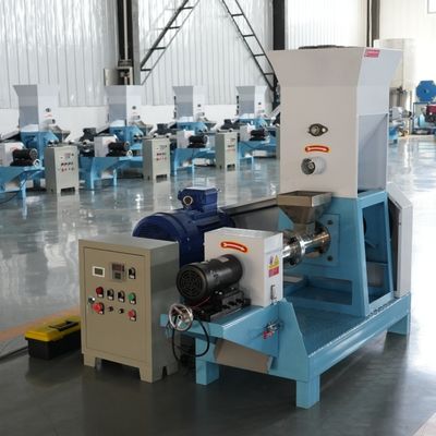 Máquina de extrusión de pellets de alimentación de pescado flotante de tipo seco 120-150kg/H