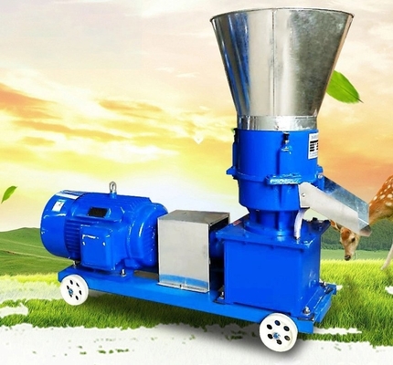 Biomasa de madera Hay Pellet Maker Durable del molino de la nodulizadora de la fricción anti de MIKIM