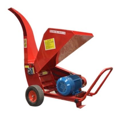 trituradora de la rama de la madera fresca del motor de gasolina 13hp/rama de madera que salta la máquina