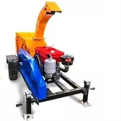 Trituradora de madera comercial profesional del burilador con el motor diesel
