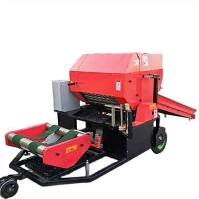 Velocidad de la máquina de Mini Round Automatic Silage Baler para la paja de la soja
