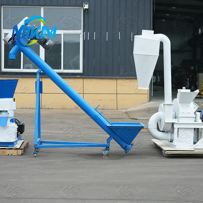 Línea de producción de pellets de combustible de biomasa