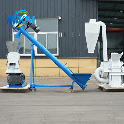 Línea de producción de pellets de combustible de aserrín