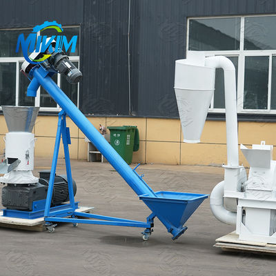 Línea de producción de pellets de combustible de paja