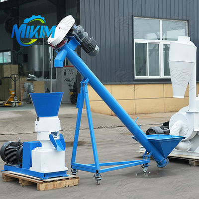 Línea de producción de combustible de pellets de paja de biomasa