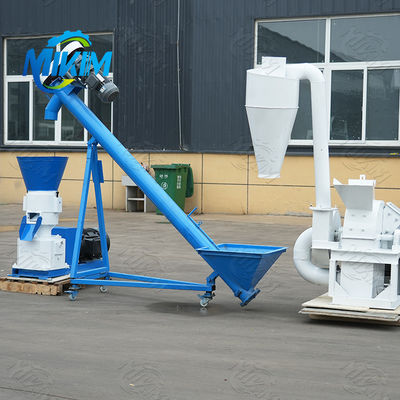 Línea de producción de combustible de pellets de paja de biomasa