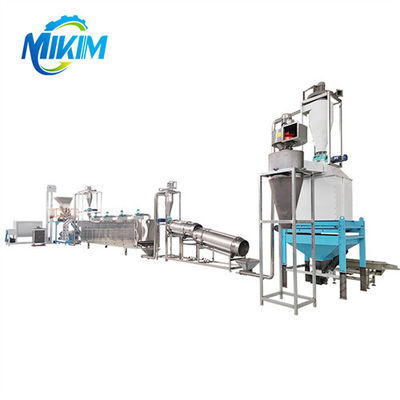 Línea de producción totalmente automática de gatos, perros y alimentos para pescado