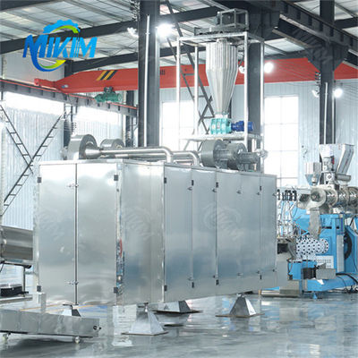 Línea de producción automática de pellets de alimentación para aves, pescado, tortugas y mascotas