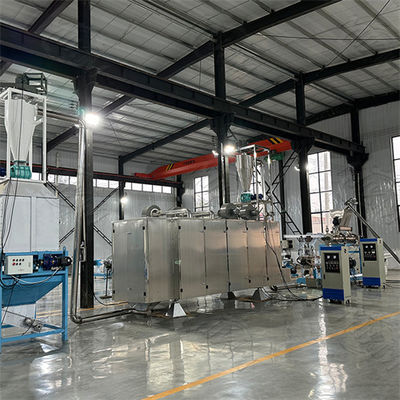 Línea de producción de pellets de alimentación de alimentos y alimentos para pescado completamente completamente automáticos de alta calidad