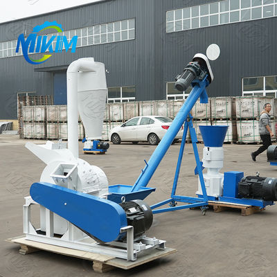 Línea de producción automática de pellets de combustible de paja agrícola