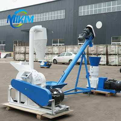 Línea de producción automática de pellets de combustible de paja agrícola