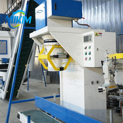 Línea de producción totalmente automática de piensos para aves de corral con ahorro energético y reducción de emisiones para granjas grandes, medianas y pequeñas.