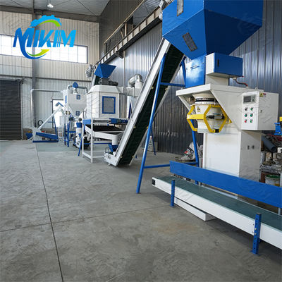 Línea de producción totalmente automática de piensos para aves de corral con ahorro energético y reducción de emisiones para granjas grandes, medianas y pequeñas.