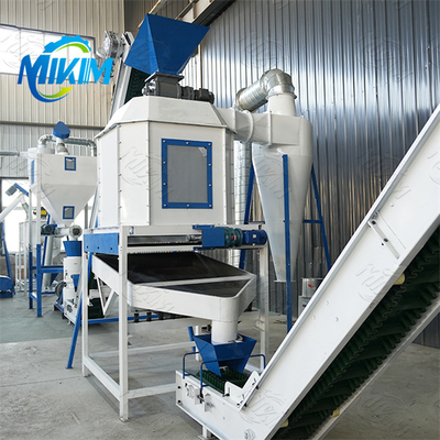 Línea de producción de alimento para granjas totalmente automática y con proceso integrado para ganado vacuno, ovino, equino y aves de corral