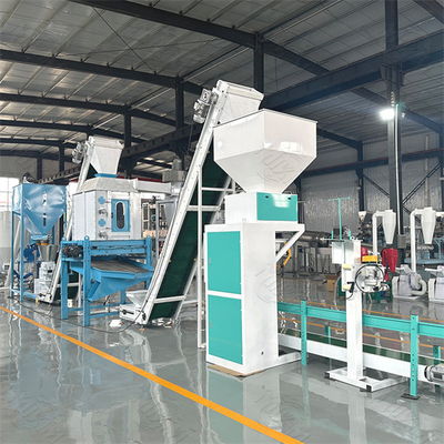Línea de producción de pellets de pienso con ahorro energético y equipo totalmente automático, adecuado para granjas avícolas de diversos tamaños, altamente automatizado.