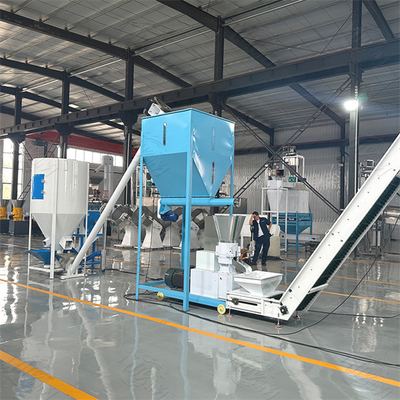 Máquina de madera 200kg/H del molino de la pelotilla de la biomasa del serrín