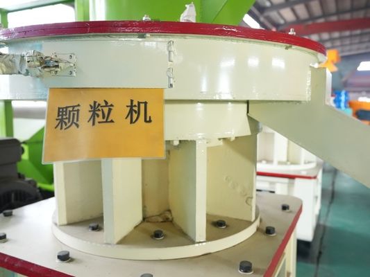 La madera de acero inoxidable 4Cr13 granula el cacahuete Shell Grass Pellet Maker 0.8t/H de la máquina