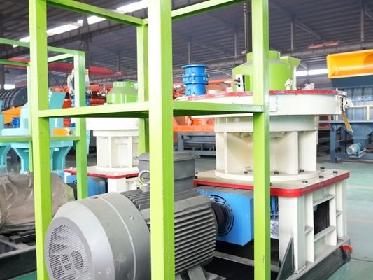 Línea de producción de pellets de combustible de biomasa