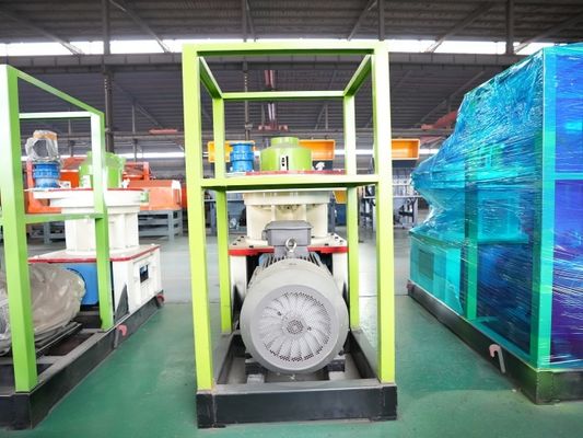 Línea de producción de pellets de combustible de biomasa