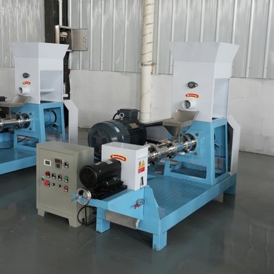 Máquina de extrusión de pellets de alimentación de pescado flotante de tipo seco 120-150kg/H
