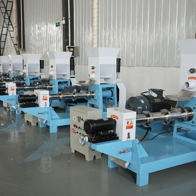 Tornillo acuático de poco ruido 350kg/H del fabricante los 8cm de la máquina de la pelotilla de la alimentación de los pescados