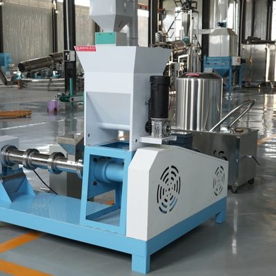 Floating Fish Feed Pellet Extruder Mill Animal Feed Granule Making Machine Small Electric Floating Fish Feed Extruder Machine