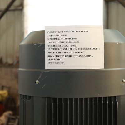 Acero usable antioxidante de madera de la máquina 0.2t/H de las pelotillas de Biomas de la alimentación de las aves de corral de MIKIM