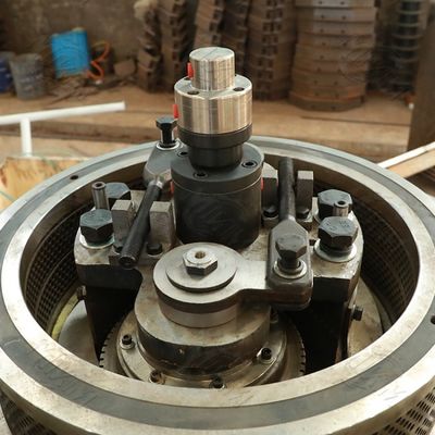 La madera del eucalipto del combustible granula la máquina Ring Die vertical 3t/H