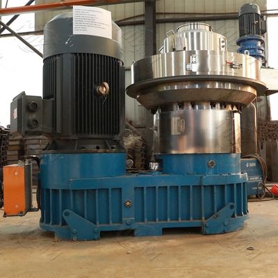 Línea de producción de combustible para pellets de paja de biomasa totalmente automática y eficiente