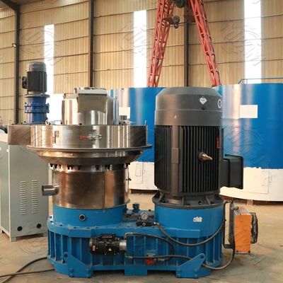 La madera de la biomasa del café de la capa doble granula la máquina 0.6m m 1500kgs/H