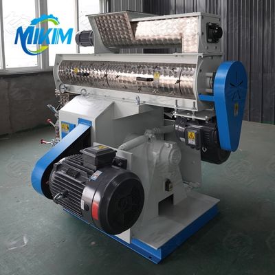 Pequeño molino de pellets de alimentación animal de pollo automático plano muere granulador