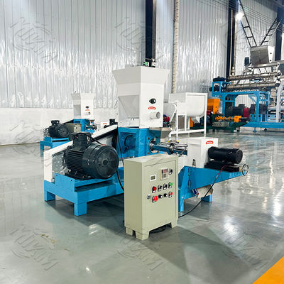 extrusora de pellets de alimento para peces pequeños India Máquina eléctrica flotante para peces, aves y camarones Precio Proceso de alimentación Máquina para fabricar alimentos secos para perros y aves de corral en Sudáfrica