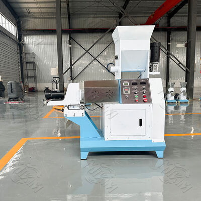 Máquina de fabricación de pellets de alimento para peces flotante de tornillo único Tipo seco Perros de mascotas y gatos Máquina de fabricación de pellets de alimento para animales Avicultura Alimentación ganadera