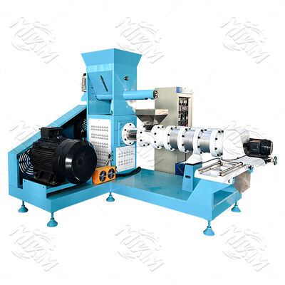 Precio al por mayor, máquina de procesamiento de pellets de alimentación para peces de un solo tornillo, barata, para el hogar, 5,5 kw, tipo seco, máquina de pellets para comida para perros a la venta