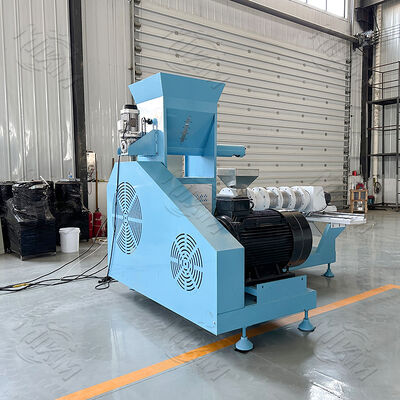 Precio al por mayor, máquina de procesamiento de pellets de alimentación para peces de un solo tornillo, barata, para el hogar, 5,5 kw, tipo seco, máquina de pellets para comida para perros a la venta