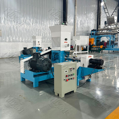 Línea de procesamiento de la máquina extrusora de alimentos para perros caseros Fabricación de la máquina extrusora de pellets de alimento para peces pequeños flotantes Extrusoras de alimentos para mascotas usadas en venta