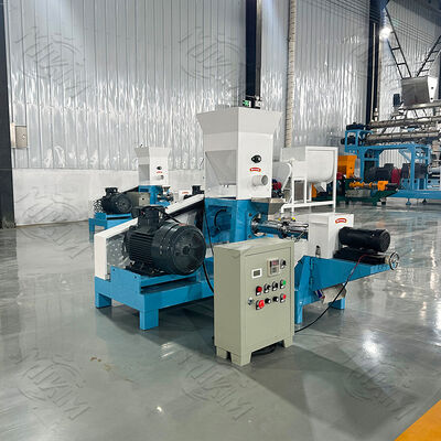 Automatic Feeding Stainless Steel Fish Feed Extruder with 100-2000 kg/h Capacity for Floating Pellets