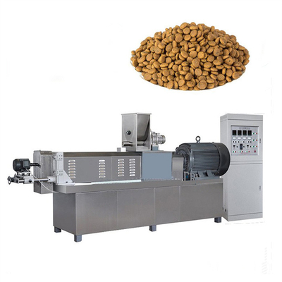 cadena de producción de la alimentación del animal doméstico del 1.5*1.1*1.2m fábrica de los pescados de la pelotilla 5.5KW