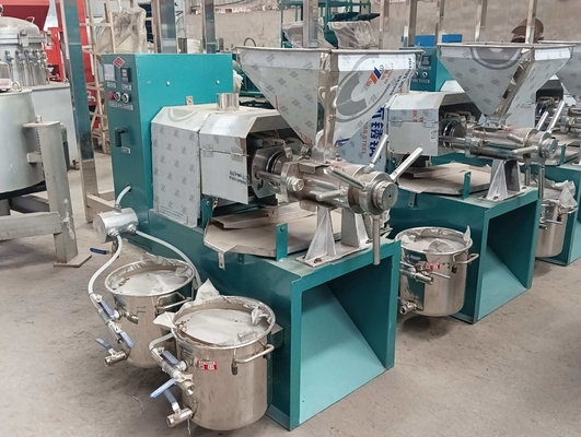 máquina automática de la prensa de aceite 380V, máquina de la fabricación del aceite de cocina del Sus