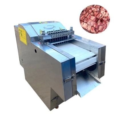 Carne congelada cruda Cuber Dicer del pollo industrial automático de China que corta la máquina de la maquinaria