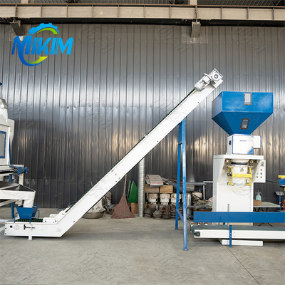 Línea de producción de piensos para aves de corral de 1-2 t/h